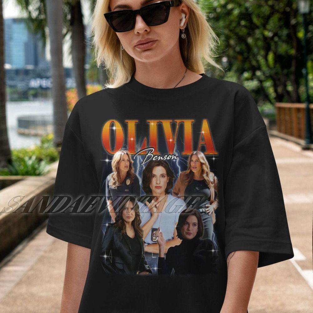 Olivia Benson Vintage Vuitino Shirt